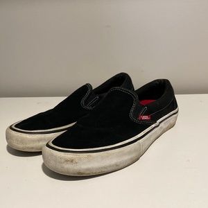 Black Vans Slip-On Pro